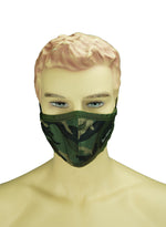 AMG travelo Tactical Style Breathable mask, face Cover for Sport (Made in USA) Green